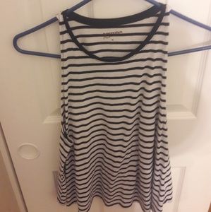 Halter top striped tank